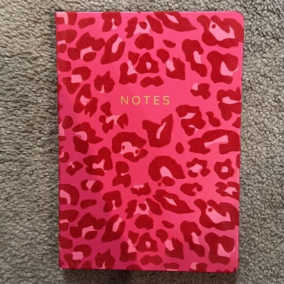 Eccolo Cheetah Print Velvet Notebook! - Picture 5 of 5